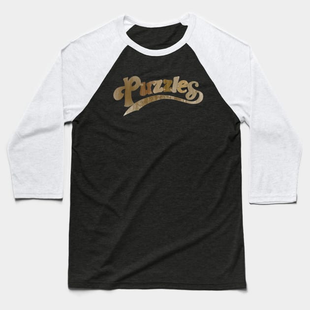 Puzzles. Why? That’s the puzzle. Baseball T-Shirt by CraftyNinja